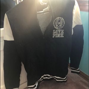 Pink Long-sleeve Crewneck